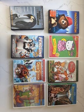 Assorted Children's DVDs Collection - Multi-Color